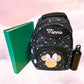 Sac à Dos Enfant Premium 39cm | Minnie Rainbow | 3 Compartiments - Calincaline.be