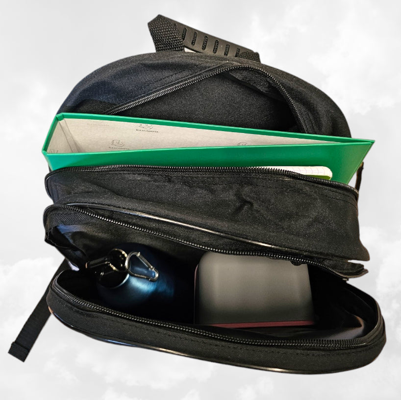 Sac à Dos Enfant Premium 41cm | Nasa Noir | 2 Compartiments