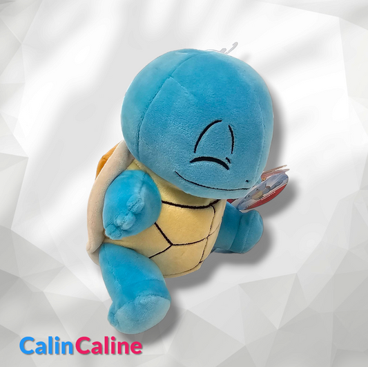 Peluche Pokémon Carapuce 18cm | 2 ans et + | Polyester doux