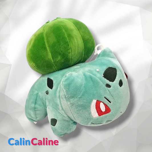 Peluche Pokémon Bulbizarre 18x18cm | 2 ans et + | Polyester doux