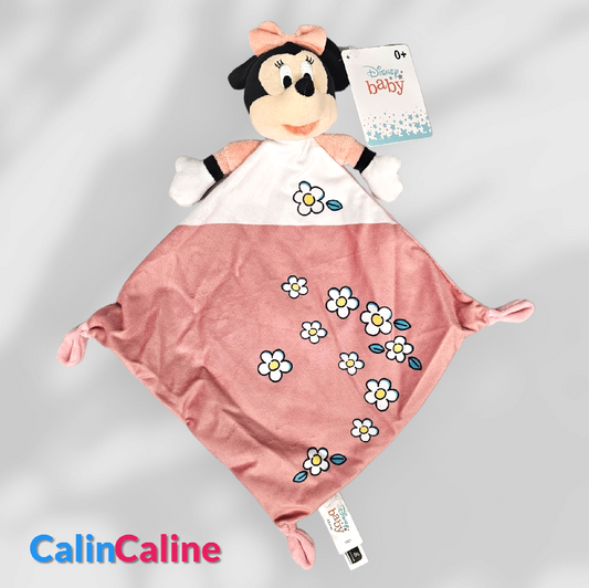 Doudou Minnie Fleurs Personnalisé | Disney Baby