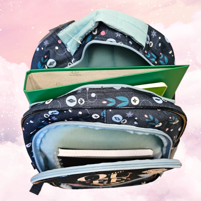 Sac à Dos Enfant Premium 41cm | Reine des Neiges | 2 Compartiments
