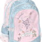  Sac à Dos Enfant Premium 39cm | Bambi Moments | 2 Compartiments + Zip