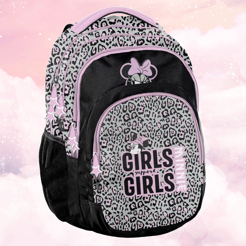 Sac à Dos Enfant Premium 39cm | Minnie Girls | 3 Compartiments