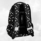 Sac à Dos Enfant Premium 39cm | Minnie Noir Pois | 3 Compartiments