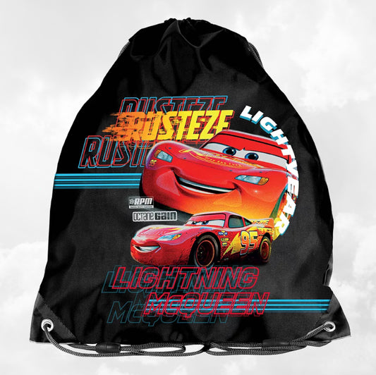 Sac de gym | Sac à chaussures Enfant 38cm | Cars Rusteze