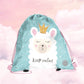 Sac de gym | Sac à chaussures Enfant 38cm | Lama Cyan