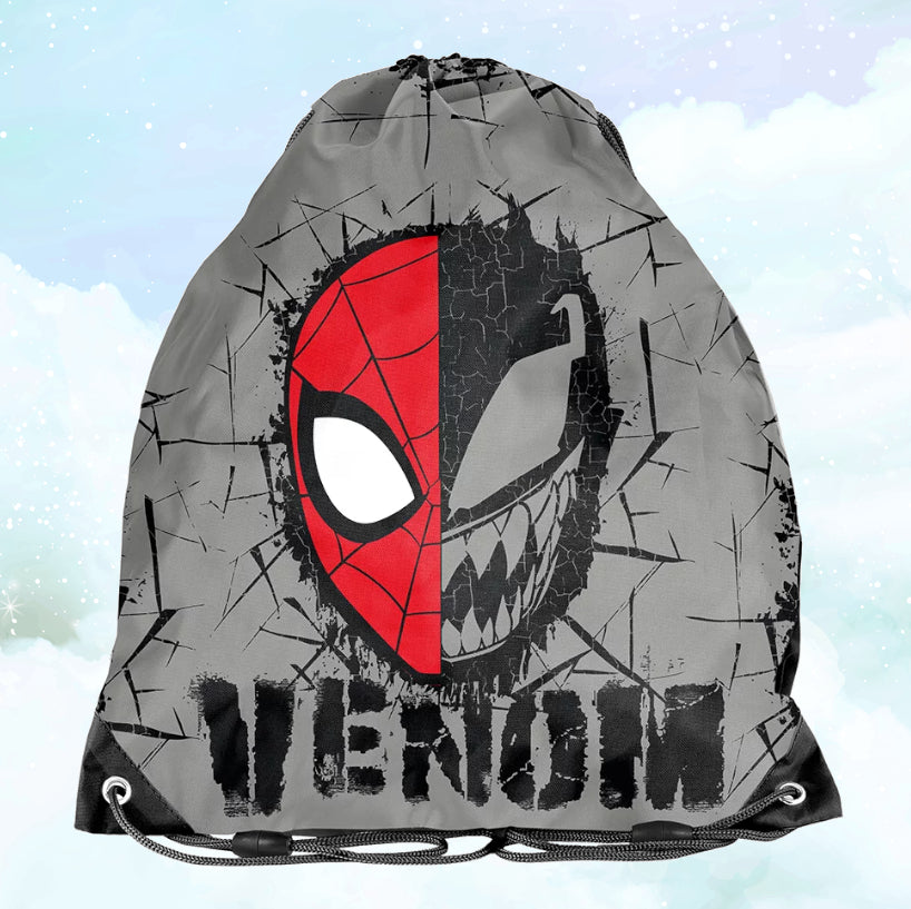 Sac de gym | Sac à chaussures Enfant 38cm | Spiderman Venom