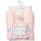 Trio Capes de bain Floral 0-3 ans | 71cm x 71cm | Prénom Brodé