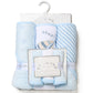 Trio Capes de bain Marin 0-3 ans | 71cm x 71cm | Prénom Brodé