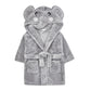 Peignoir éléphant enfant | Gris | Personnalisé avec prénom | 3 tailles