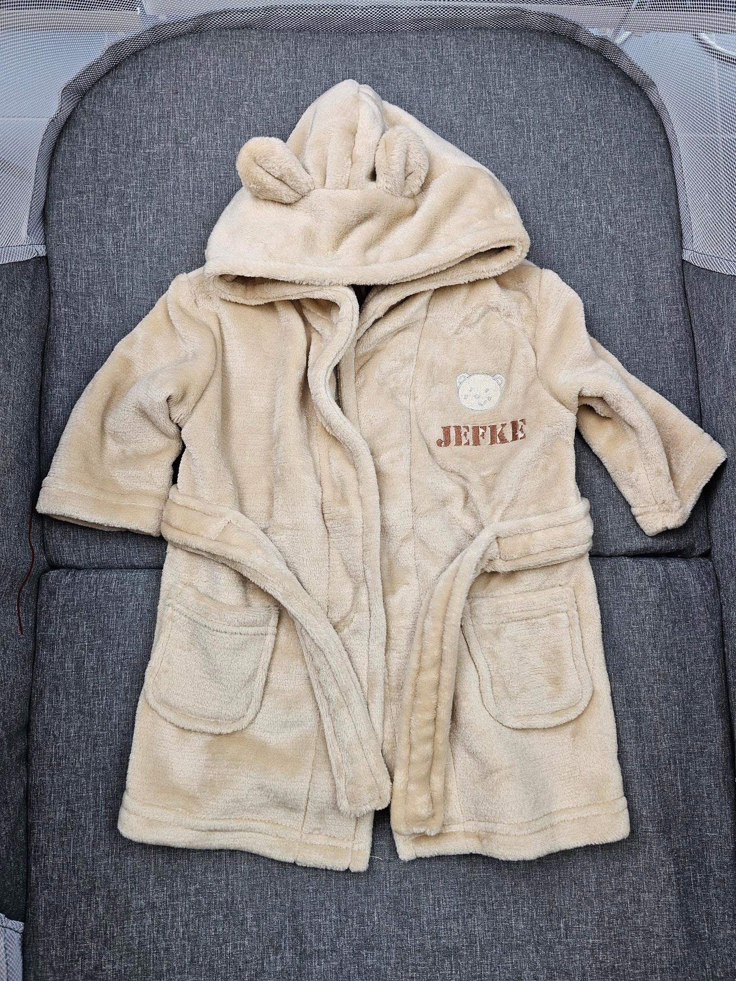 Peignoir enfant | Caramel | Personnalisé avec prénom | 3 tailles