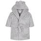 Peignoir enfant | Gris | Personnalisé avec prénom | 3 tailles