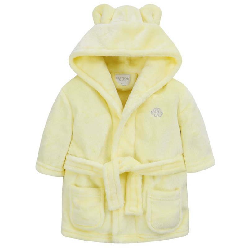 Peignoir enfant | Jaune | Personnalisé avec prénom | 3 tailles