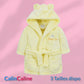 Peignoir enfant | Jaune | Personnalisé avec prénom | 3 tailles