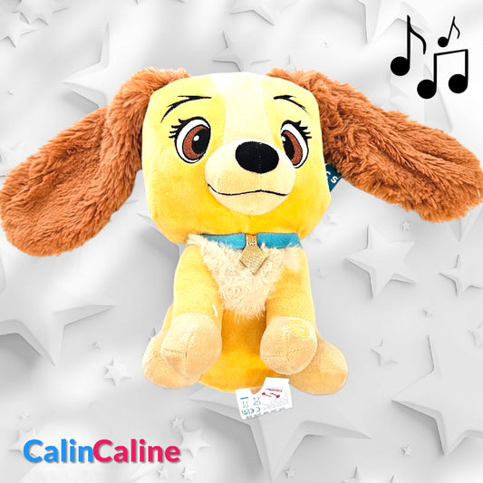 Disney Musical Belle Plush 30cm | 1 year and over | Soft polyester