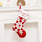 Botte de Noël Rouge personnalisée | Flocon de Neige | 38cm