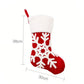 Botte de Noël Rouge personnalisée | Flocon de Neige | 38cm