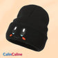 Bonnet Smile Noir Personnalisé Avec Prénom | Taille Unique