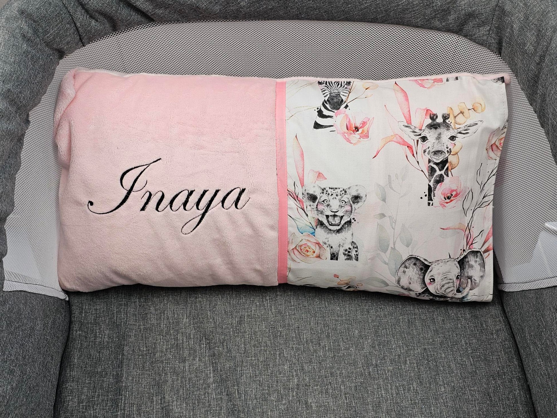 Créez Votre Coussin décoratif pour chambre d'enfant | Lisse | 50cm x 30cm