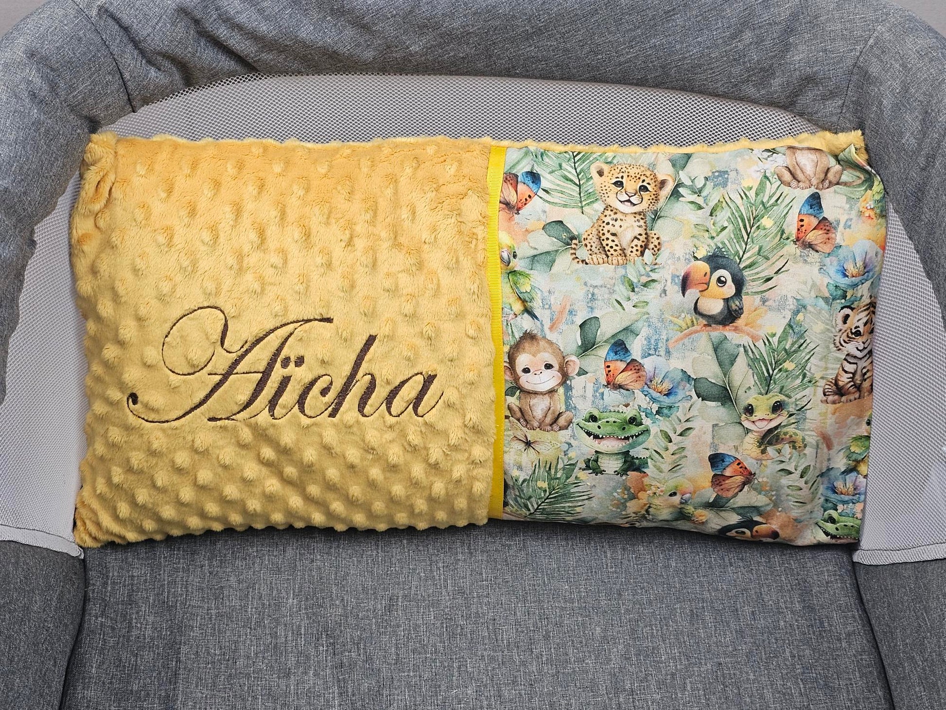 Créez Votre Coussin décoratif pour chambre d'enfant | Pois | 50cm x 30cm - Calincaline.be