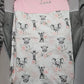 Couverture Fille 70x95 cm | Coton et Minky | 0-3 ans | A personnaliser