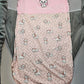 Couverture Fille 70x95 cm | Coton et Minky | 0-3 ans | A personnaliser