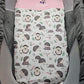 Couverture Fille 70x95 cm | Coton et Minky | 0-3 ans | A personnaliser