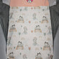 Couverture Bébé Personnalisée 70cm x 95cm | Coton et Minky Fille