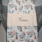 Couverture Fille | Modèle 2 | 70x95cm | Coton et Minky | A personnaliser