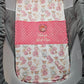 Couverture Fille | Modèle 2 | 70x95cm | Coton et Minky | A personnaliser