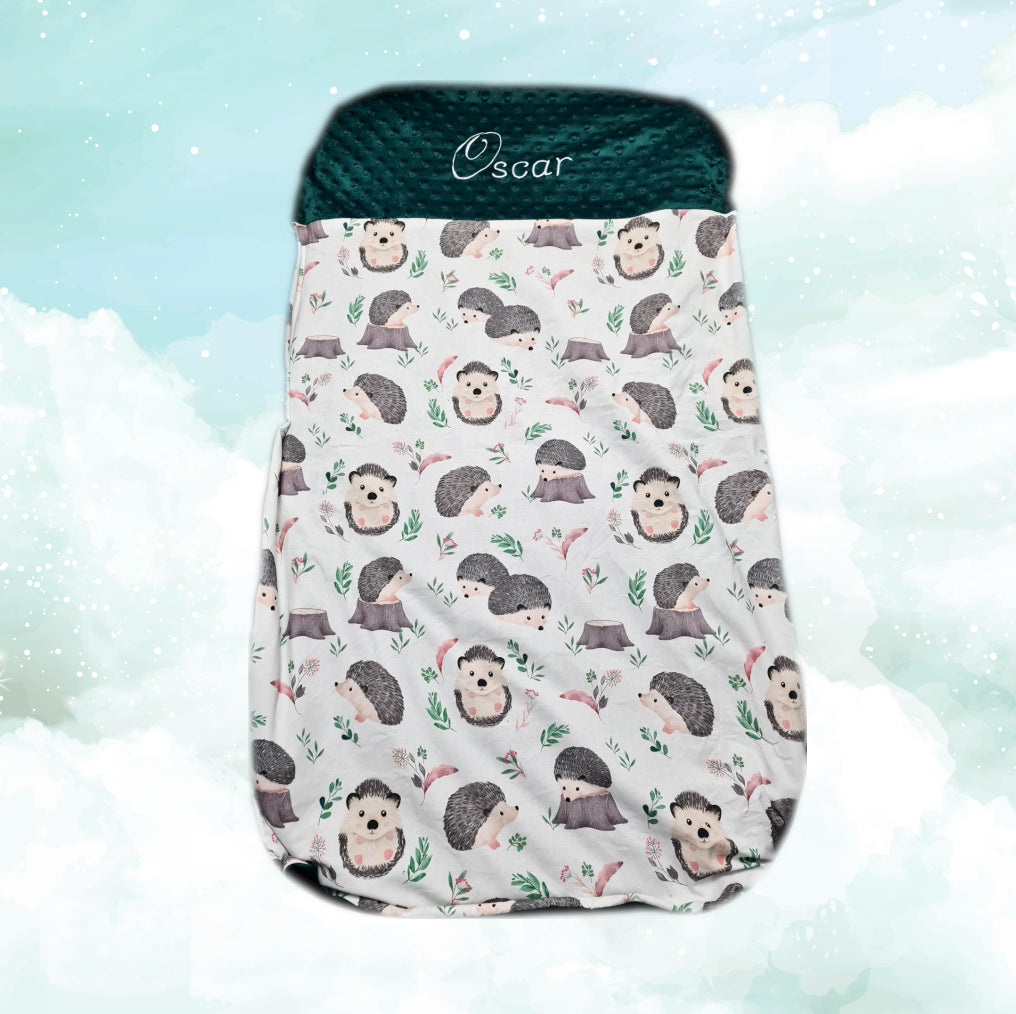 Créez Votre Couverture Bébé 70cm x 95cm | Coton et Minky Garçon