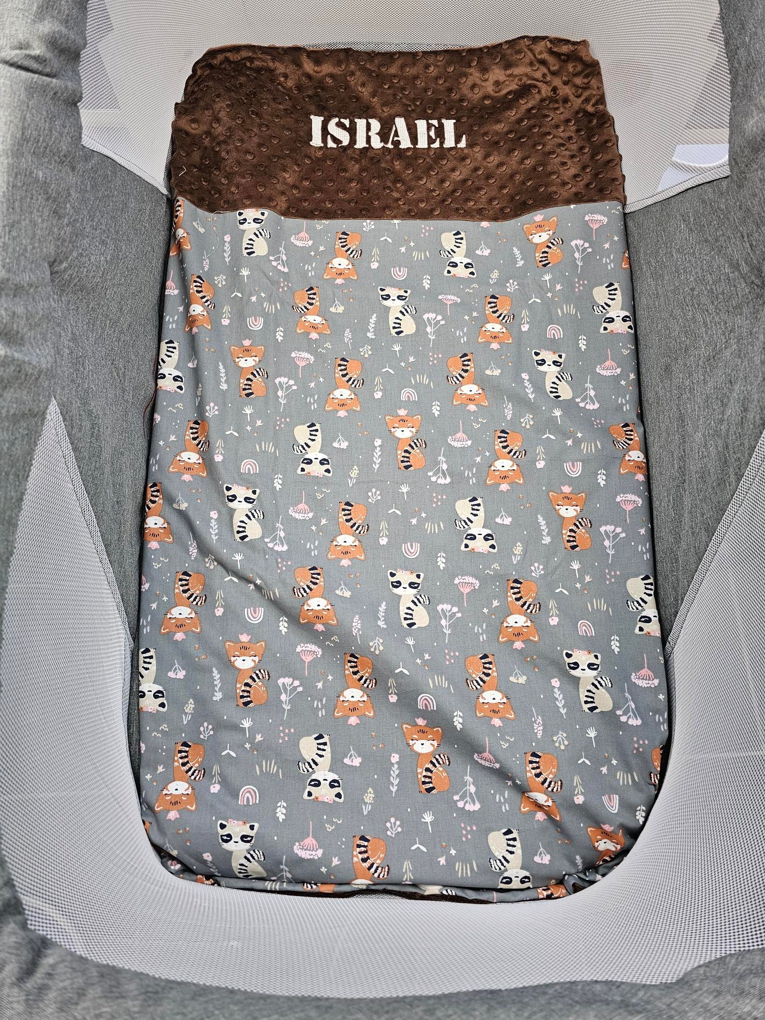 Couverture Personnalisée Garçon 70cm x 95cm 0-3 ans - Calincaline.be