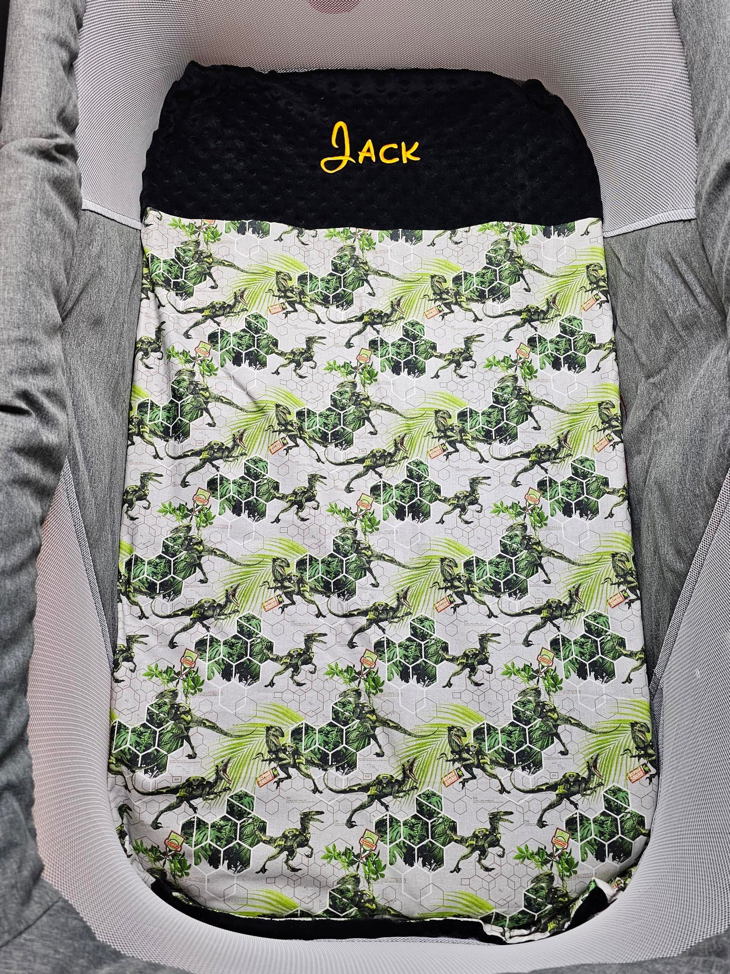 Couverture Personnalisée Garçon 70cm x 95cm 0-3 ans - Calincaline.be