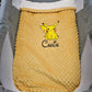 Couverture bébé avec broderie personnalisée - Modèle Garçon - Calincaline.be