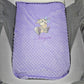 Couverture bébé avec broderie personnalisée - Modèle Garçon - Calincaline.be