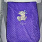 Couverture bébé avec broderie personnalisée - Modèle Garçon - Calincaline.be