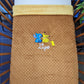 Créez Votre Couverture Bébé Brodée 75cm x 100cm | Modèle Double Minky Garçon