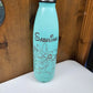 Gourde en Acier Inox 750 ml | Vert Turquoise | Gravure Personnalisée