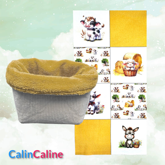 Créez Votre Panier à Lingettes Lavables Pour Bébé | Ferme Vachette