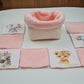 Créez Votre Panier à Lingettes Lavables Pour Bébé | Safari Fille