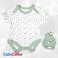 Kit de naissance 6 pièces Mouton Vert | 3 tailles | A personnaliser