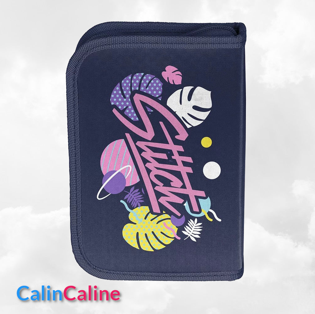 Plumier enfant 19cm | Stitch Funny | Sans ustensiles