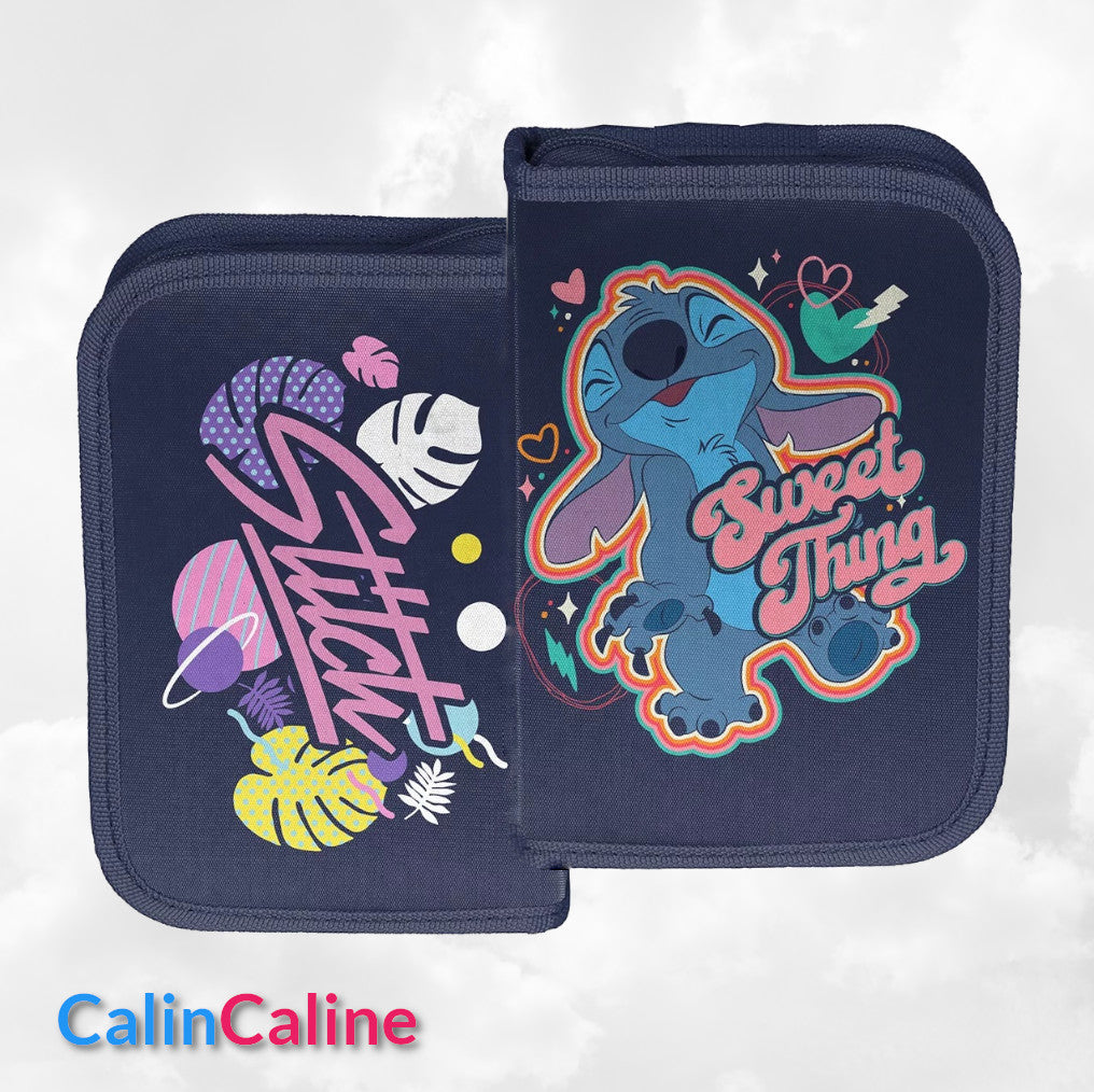 Plumier enfant 19cm | Stitch Funny | Sans ustensiles