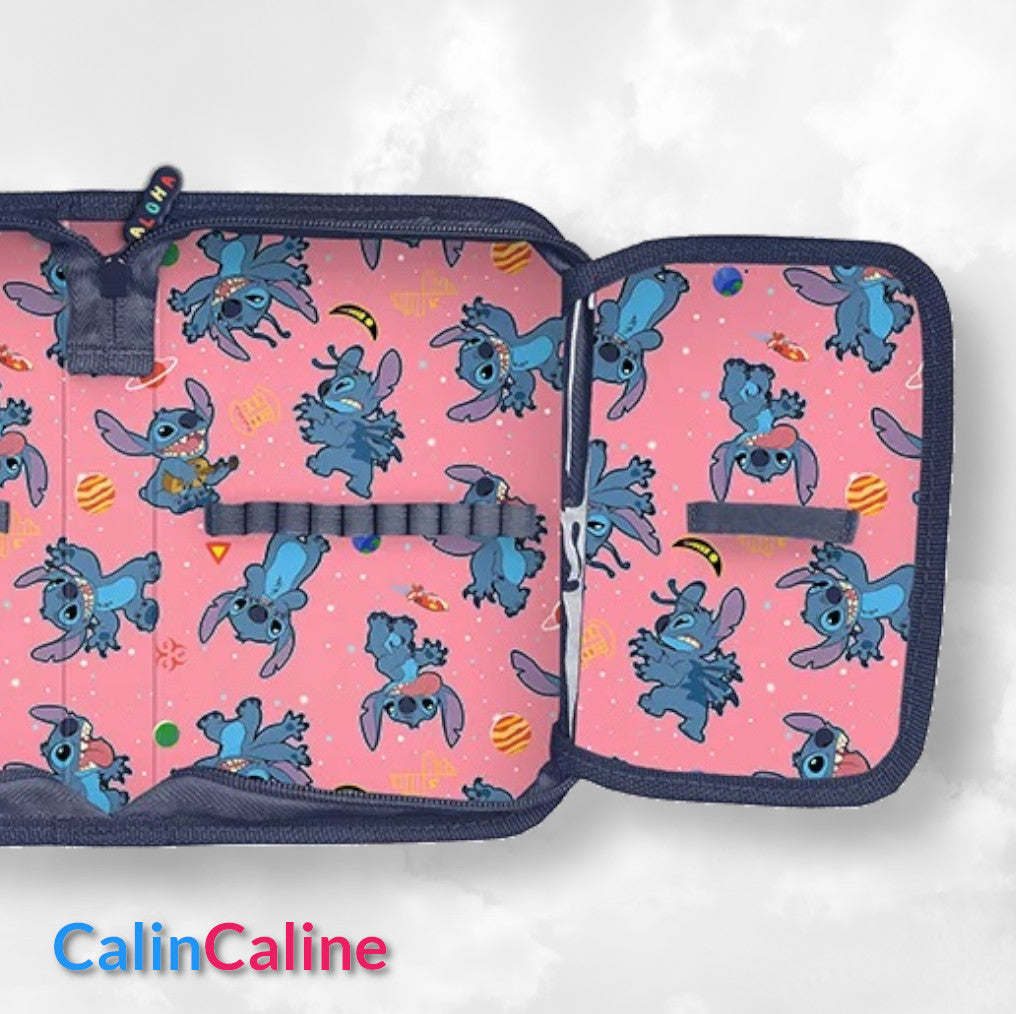 Plumier enfant 19cm | Stitch Funny | Sans ustensiles