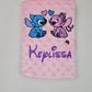 Créez Votre Protège Carnet -Minky- 23x18cm | Premium | Fille