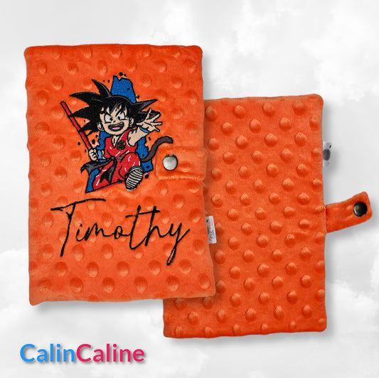Créez Votre Protège Carnet -Minky- 23x18cm | Premium