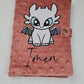 Créez Votre Protège Carnet -Minky- 23x18cm | Premium | Garçon - Calincaline.be