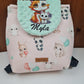 Créez Votre Sac à dos bébé -Mink- Personnalisé | 0-3 ans Fille | 28x23 cm