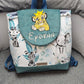 Sac à dos bébé -Vuli- personnalisé Garçon 0-3 ans - Calincaline.be